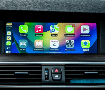 Подключение функции Apple CarPlay и Android Auto в Jeep Compass