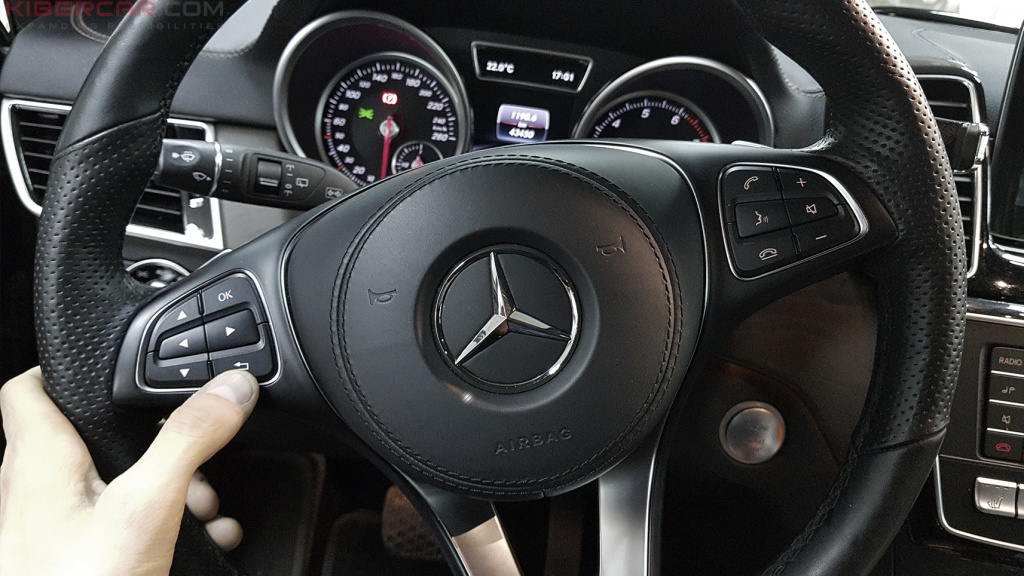 Mercedes Benz GLS 400 мультимедийный навигационный блок AirTouch Performance Android 8 переход из штатного меню 