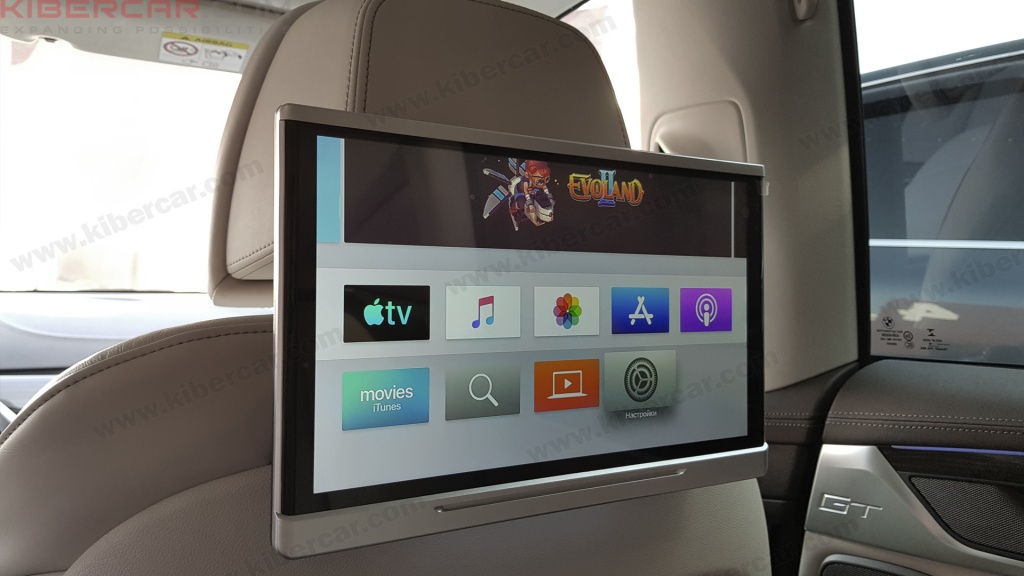 Apple TV в машину