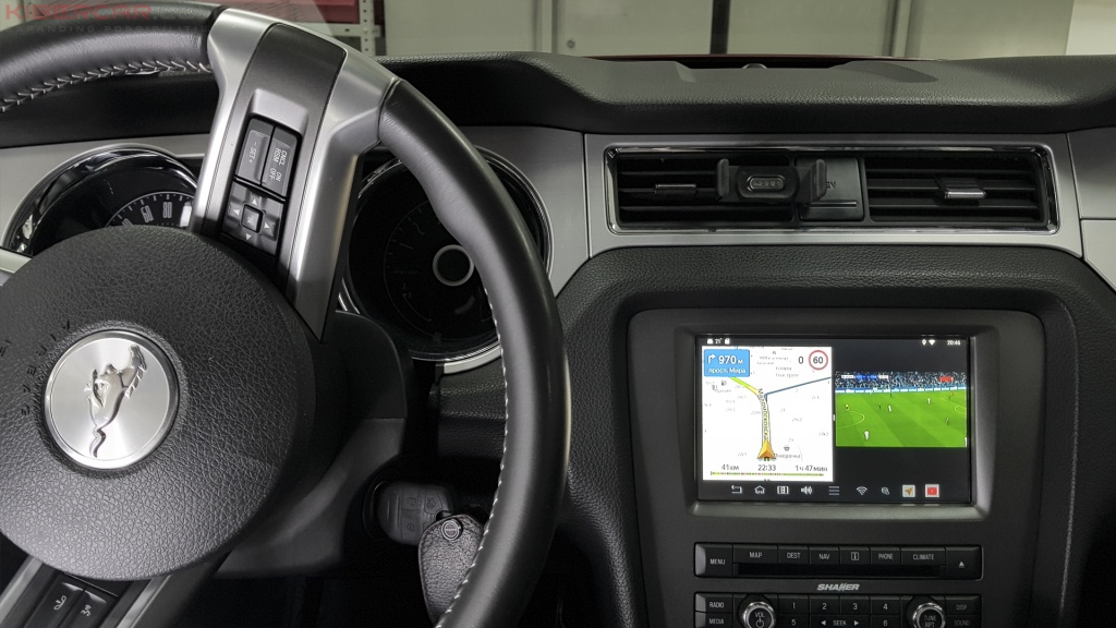 Мультимедийный навигационный блок AirTouch Performance Android 8 Ford Mustang GT 