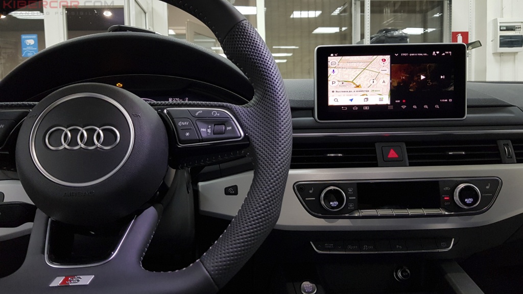 Audi A5 Coupe Мультимедийный навигационный блок AirTouch Performance Android 8 двойной экран