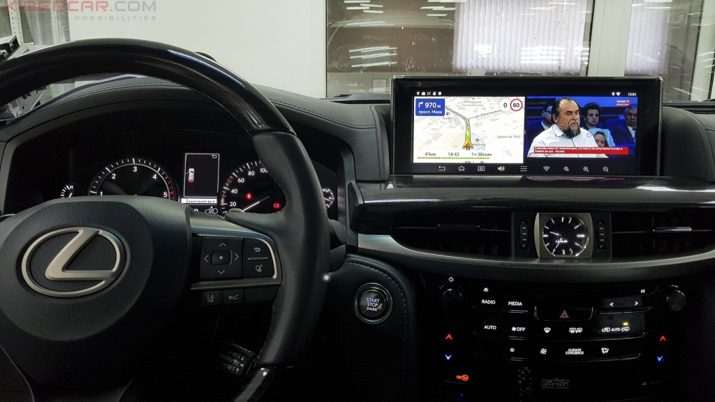 Lexus LX450 Мультимедийный навигационный блок AirTouch Performance Android 8