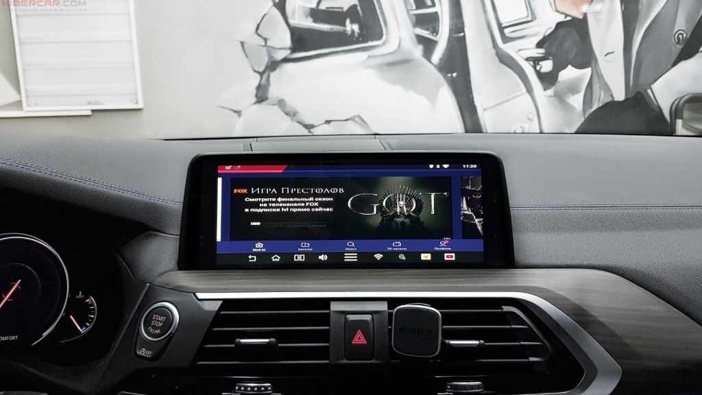 BMW X3 G01 мультимедийный навигационный блок AirTouch Performance Android 8 кинотеатр ivi