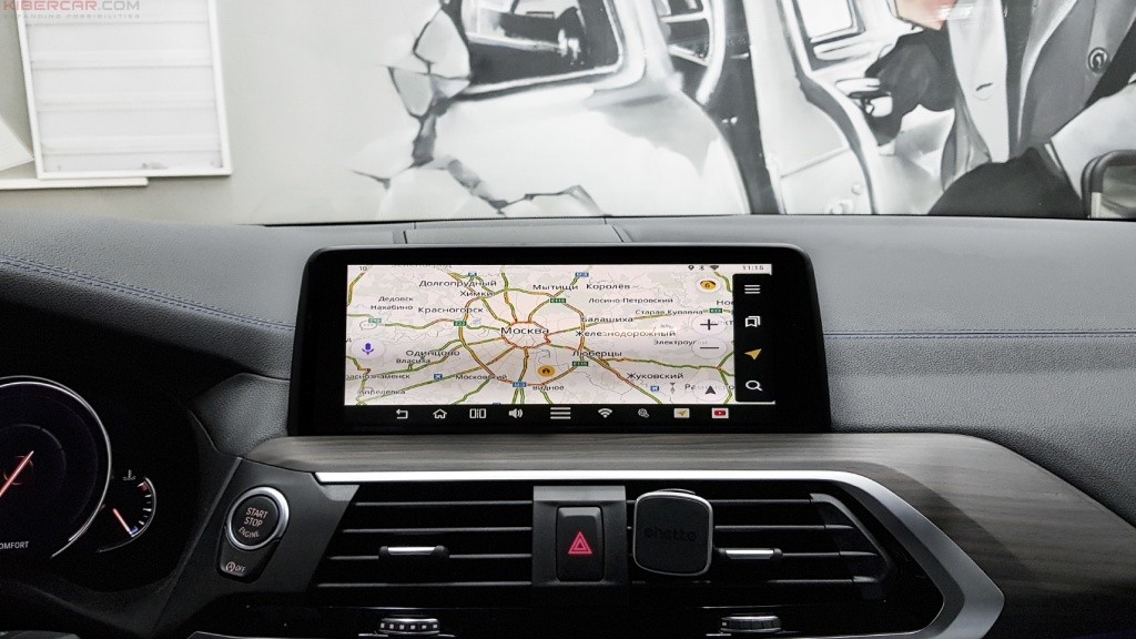 BMW X3 G01 мультимедийный навигационный блок AirTouch Performance Android 8 Яндекс Навигатор