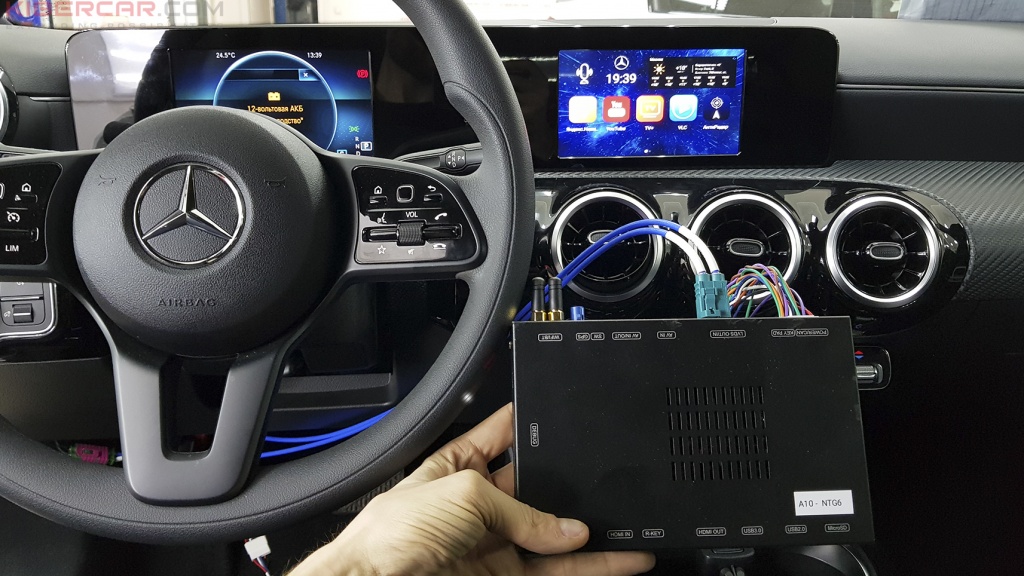 Mercedes Benz A-Class мультимедийный навигационный блок AirTouch Performance Android 8 блок