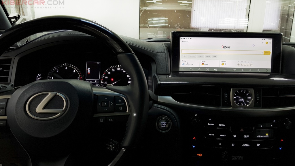 Lexus LX450 Мультимедийный навигационный блок AirTouch Performance Android 8 поиск
