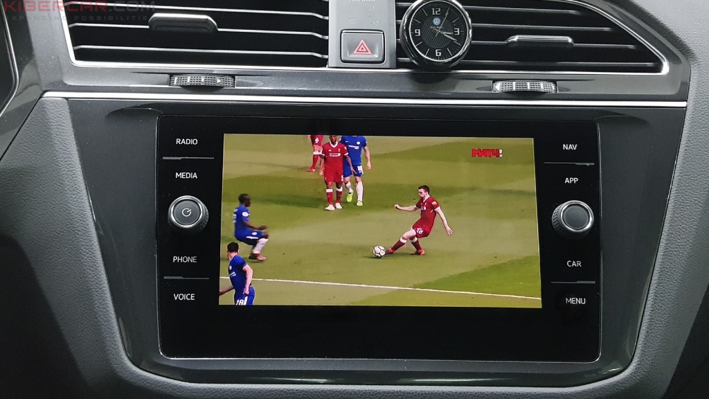 VW Tiguan 2018 мультимедийный навигационный блок AirTouch Performance Android 8 онлайн телевидение