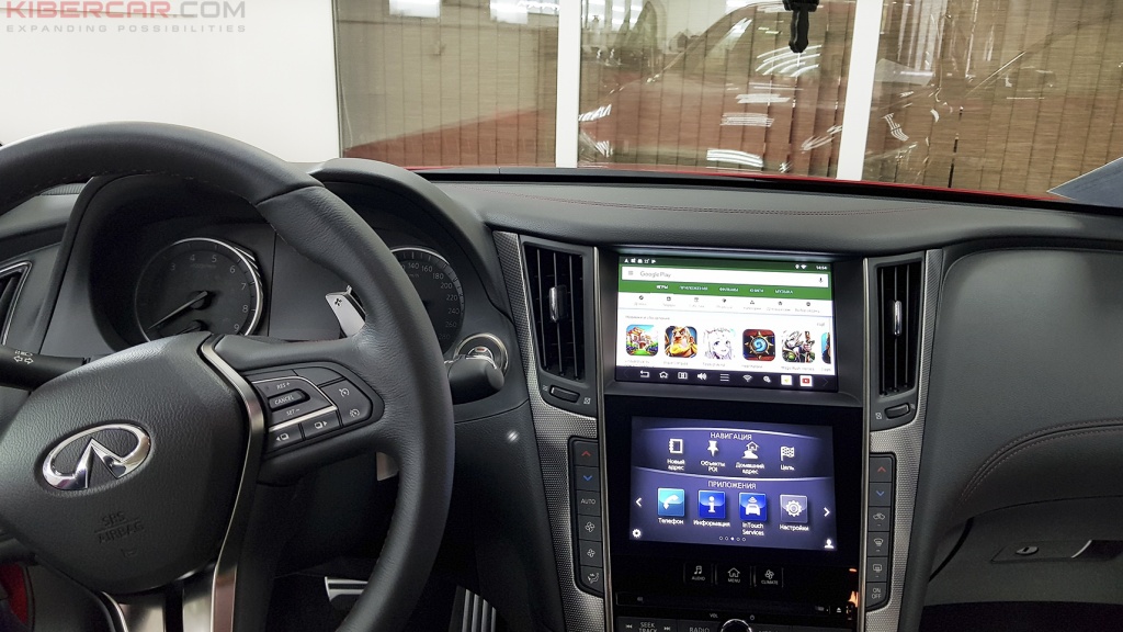 Android в авто Infiniti Q50