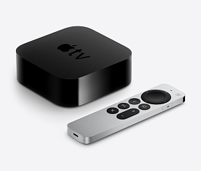 Телевизионная приставка Apple TV 4K 2022 128 Gb c подготовкой 12 В для автомобиля