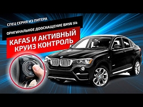 Подробный рассказ про активный круиз контроль и Kafas, на примере BMW X4 G02