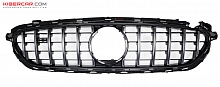 Решетка радиатора Mercedes-Benz E-Класс (W213) 2020 - н.в. GT Хромированная (тип 2)