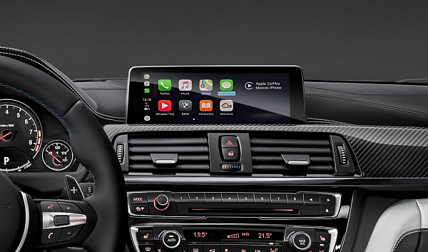 Подключение опций CarPlay и Android Auto на BMW X4