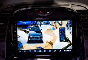 Renault Kaptur: новая мультимедийная система Teyes и круговой обзор 360