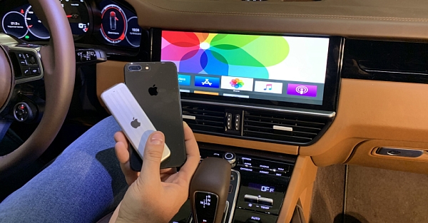 Подключение Apple TV и Xiaomi Mi Box к штатному монитору Maserati Ghibli