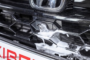 Honda UR-V: монтаж омывателей для камеры переднего и заднего вида