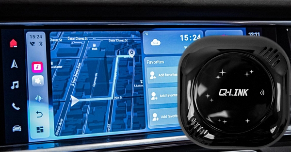 Мультимедийный блок для потоковой передачи Android через штатную систему CarPlay для Infiniti Q30