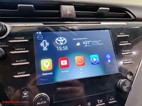 Toyota Camry: развлекательная мультимедийно-навигационная система на базе ОС Android