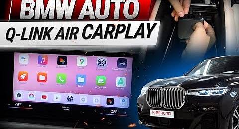 Q-LINK AIR блок потоковой передачи Android через систему CarPlay для автомобилей BMW