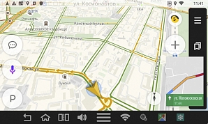 Яндекс.Навигатор и Google Maps