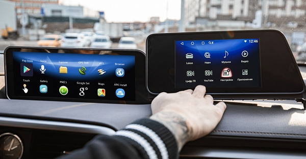 Замена монитора 8" Lexus RX и NX на монитор 10,3" с версией ОС Android 8.1
