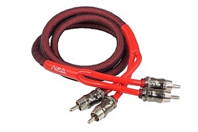 Aura RCA-C310MKII Межблочный RCA-кабель 1 м.  2 канала, бескислородная медь (OFC), двойной экран