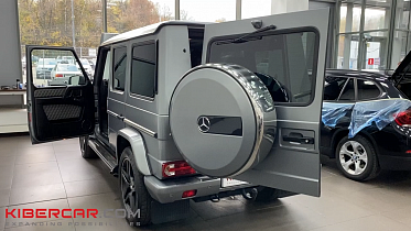 Интеграция нескольких опций в Mercedes-Benz G-Класс: Акустика, мультимедиа Android, камеры 360