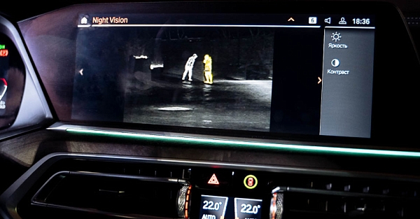 Система ночного видения в Maserati Ghibli