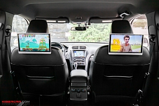 Система развлечений для детей и пассажиров в авто на базе ОС Android с функцией передачи контента на задние мониторы