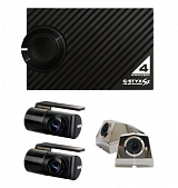 Видеорегистратор (СВК) GNET GStyx S2  легковой  - 4 камеры